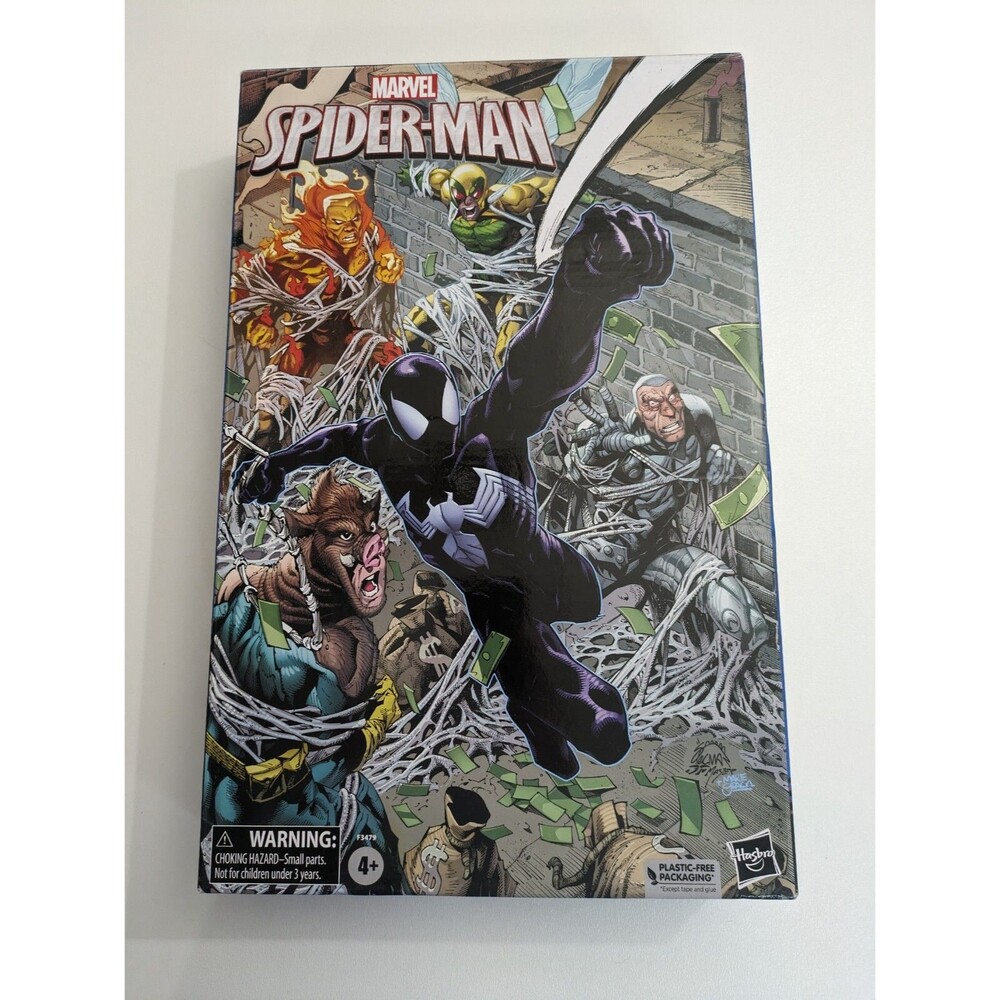 Marvel‎ Legends Spider-Man 5-Pack Silvermane Human Fly Molten Man Razorback